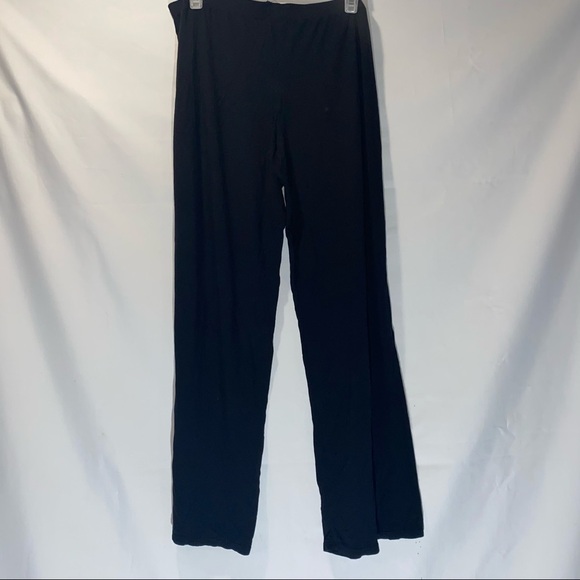 Nicole Miller Black Lounge Pants Women’s Size Large - Picture 2 of 5